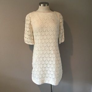 Trina Turk crochet midi dress NWOT